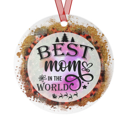 Best Mom In The World Ornament