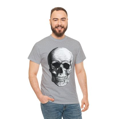 Large Skull Halloween Short Sleeve Tee