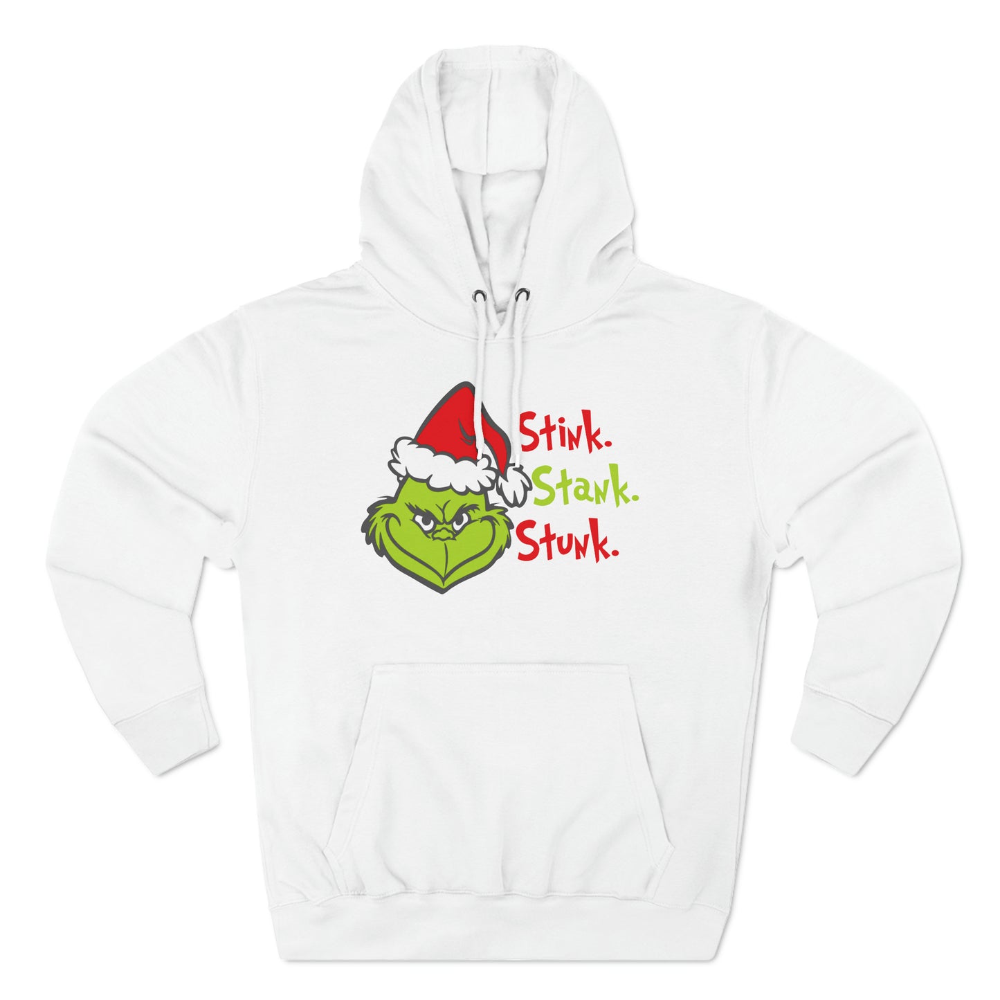 Grinch Stink Stank Stunk Christmas Pullover Hoodie