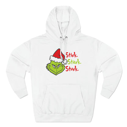 Grinch Stink Stank Stunk Christmas Pullover Hoodie