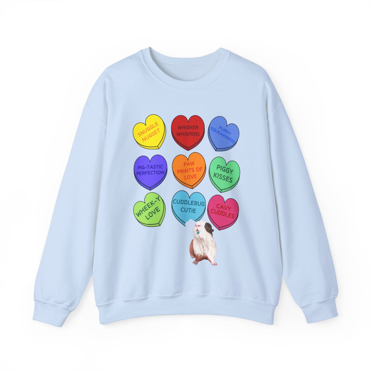 Guinea Pig Sweethearts Valentine Sweatshirt