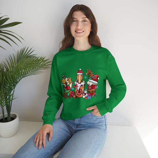 Horse Christmas Latte Sweatshirt