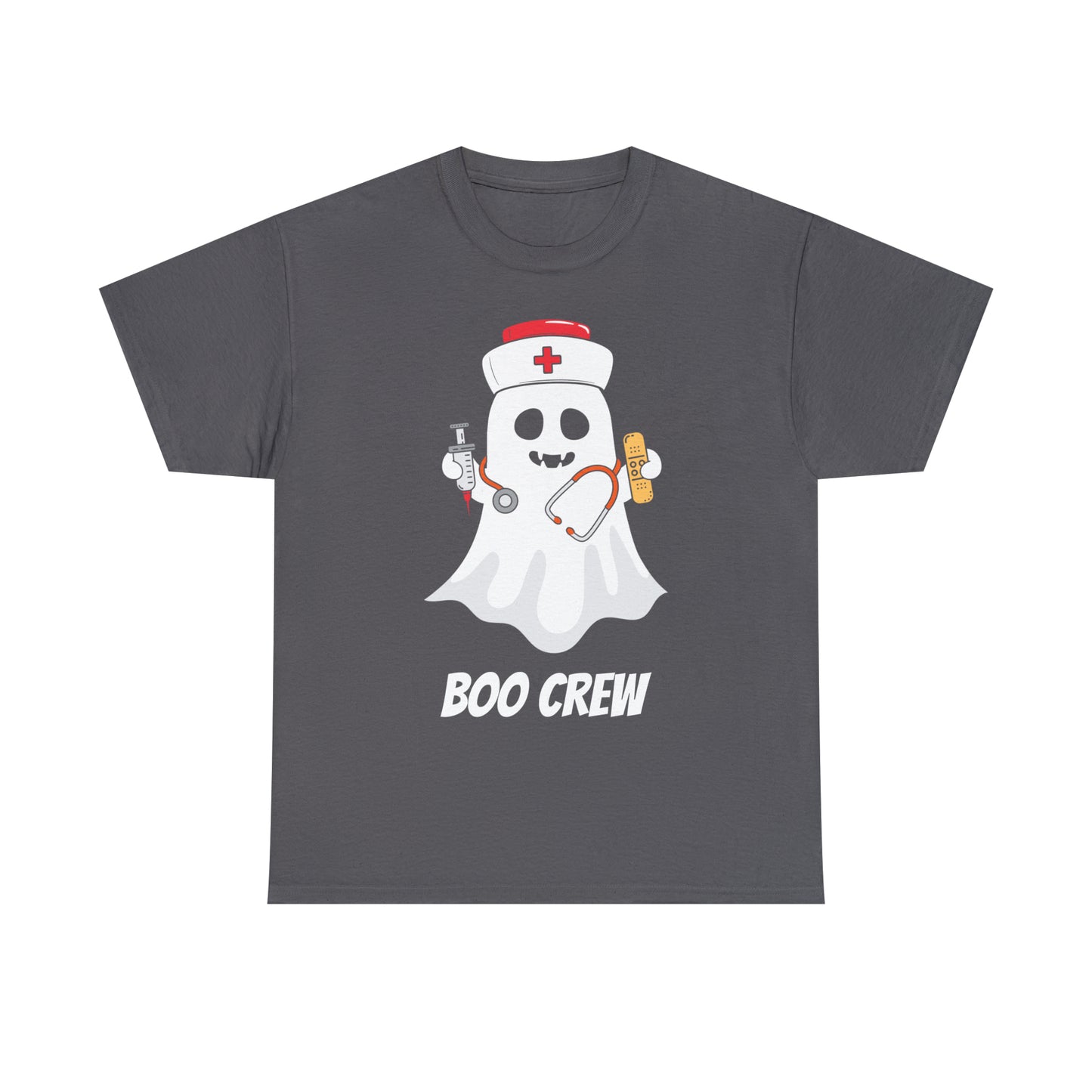 Boo Crew Medical Halloween Short Sleeve Tee