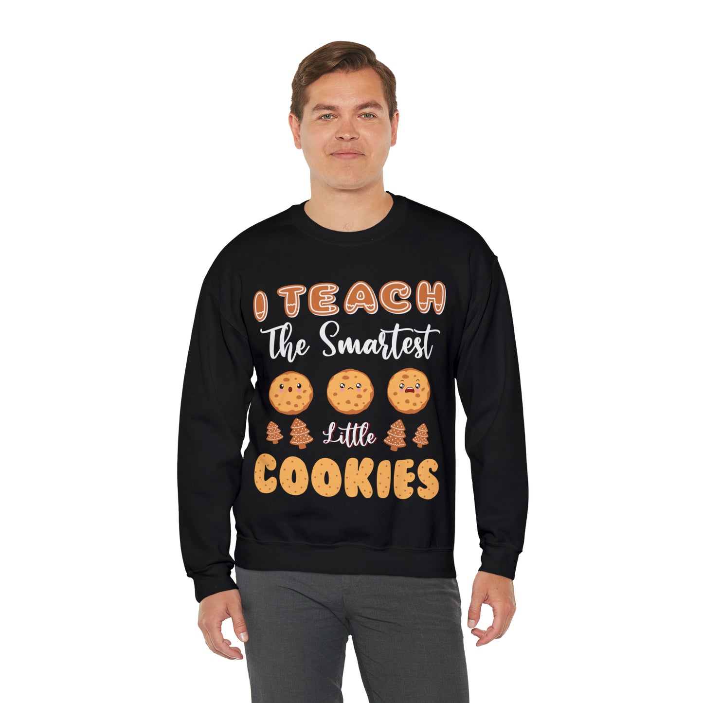 I Teach The Smartest Little Cookies Christmas Sweatshirt