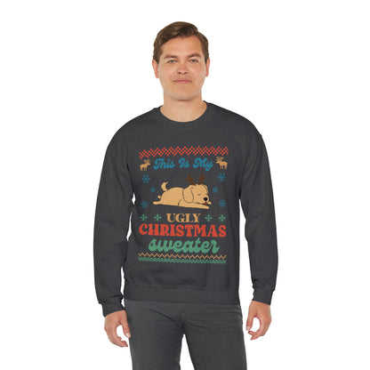 Golden Retriever This is My Ugly Christmas  Sweater Sweatshirt