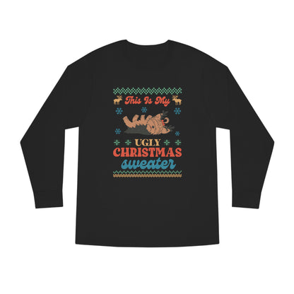 Yorkshire Terrier Yorkie This is My Ugly Christmas Sweater Long Sleeve Tee