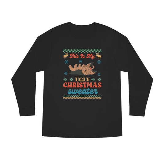 Yorkshire Terrier Yorkie This is My Ugly Christmas Sweater Long Sleeve Tee