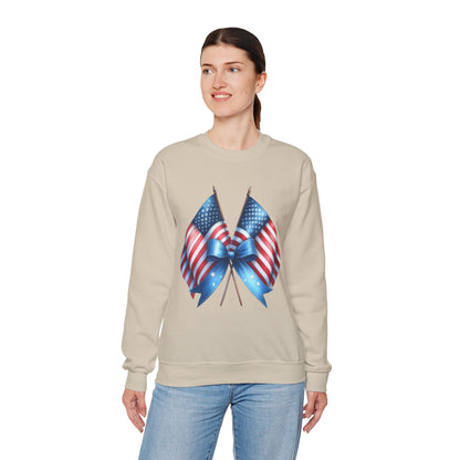 Coquette American Flags Sweatshirt