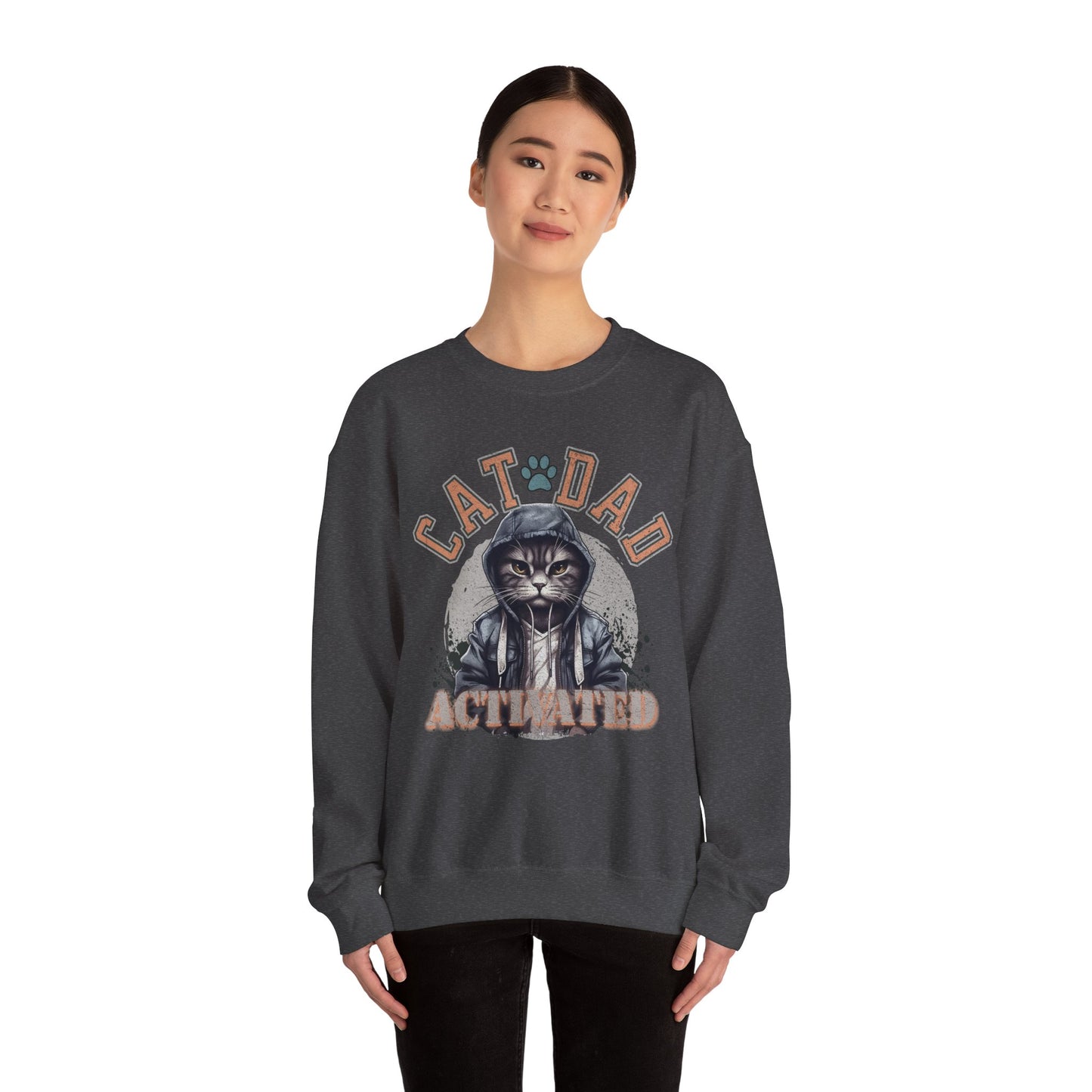 Cat Dad Activated Sweatshirt