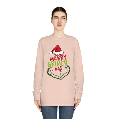 Merry Grinchmas Design 2 Christmas Long Sleeve T-Shirt