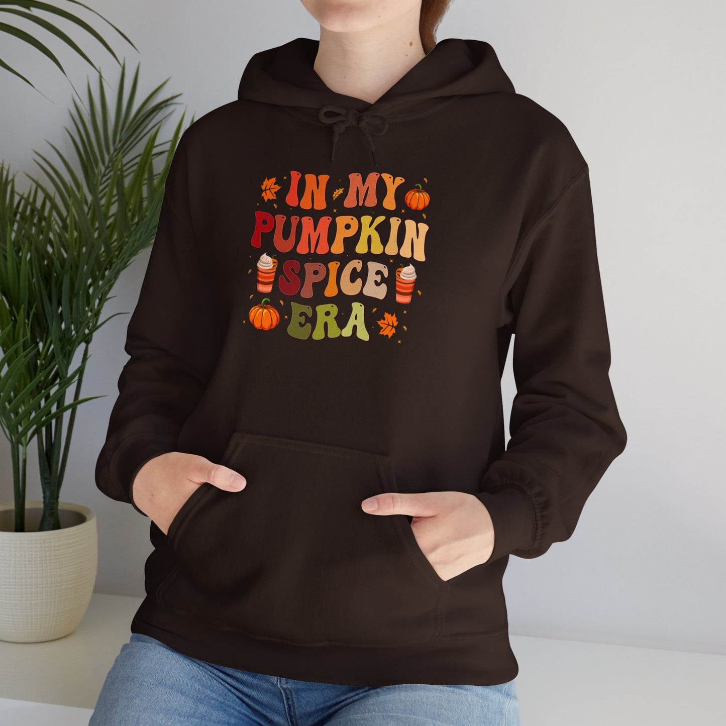 In My Pumpkin Spice Era Fall Halloween Pullover Hoodie