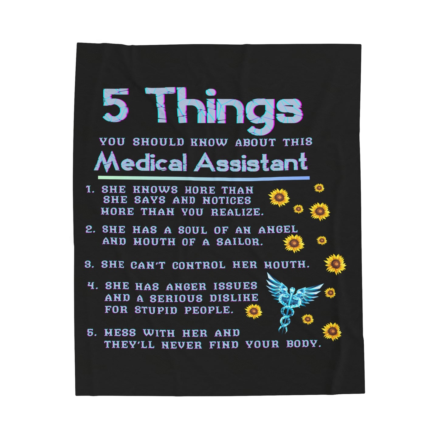 5 Things You Should Know Medical Assistant Design 1 Plush Blanket