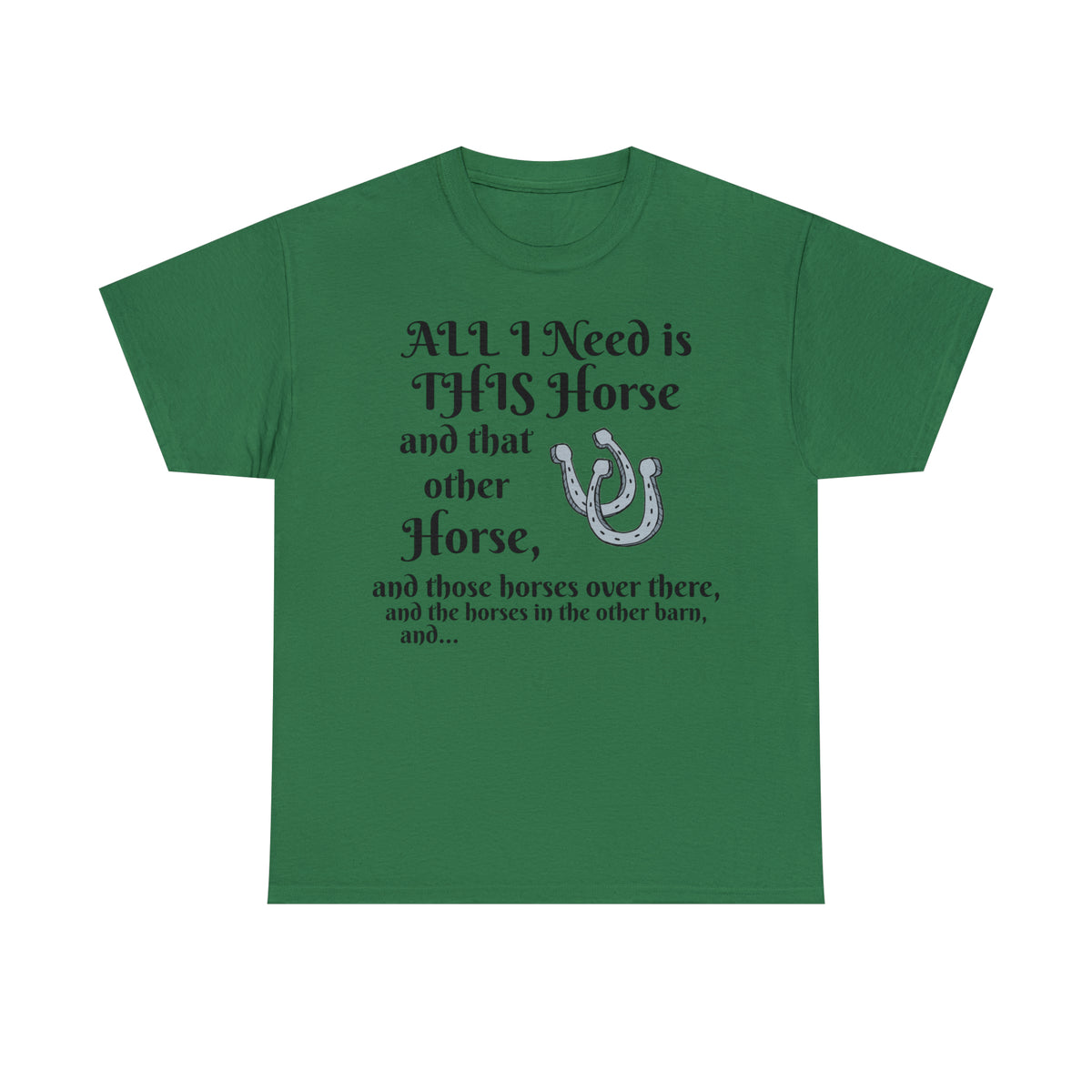 All the horses shirt Unisex Heavy Cotton Tee