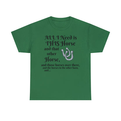 All the horses shirt Unisex Heavy Cotton Tee