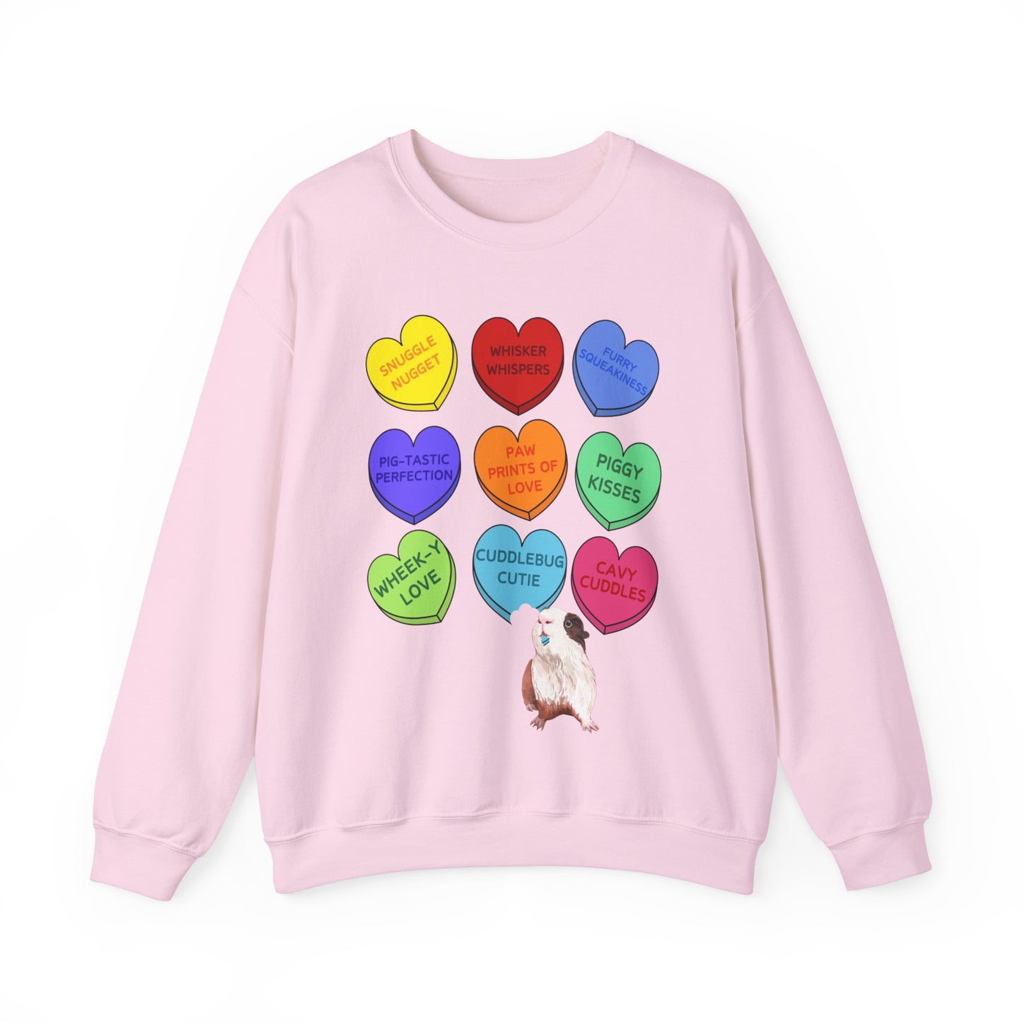 Guinea Pig Sweethearts Valentine Sweatshirt