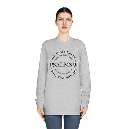 Psalms 91 Long Sleeve T-shirt