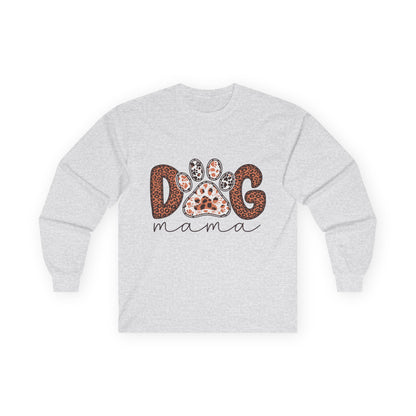 Dog Mama Paw Long Sleeve T-shirt