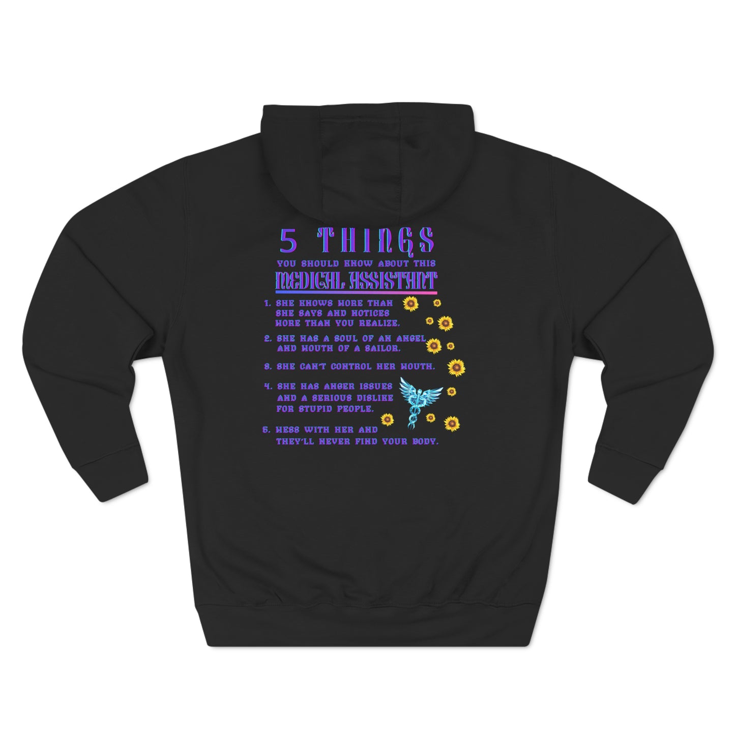 5 Things You Should Know Medical Assistant Design 2 Pullover Hoodie