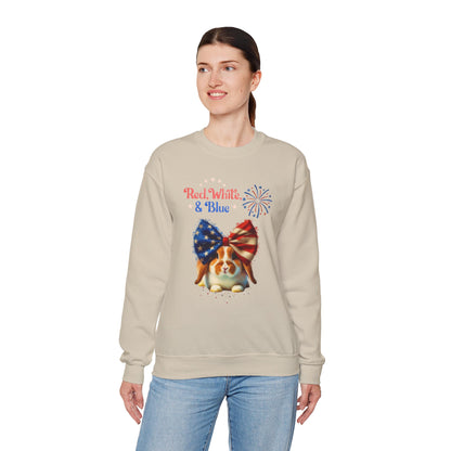Red White And Blue Rabbit Sweatshirt