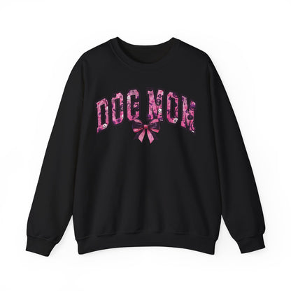 Halloween Pink Dog Mom Sweatshirt