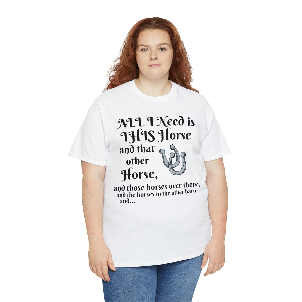 All the horses shirt Unisex Heavy Cotton Tee