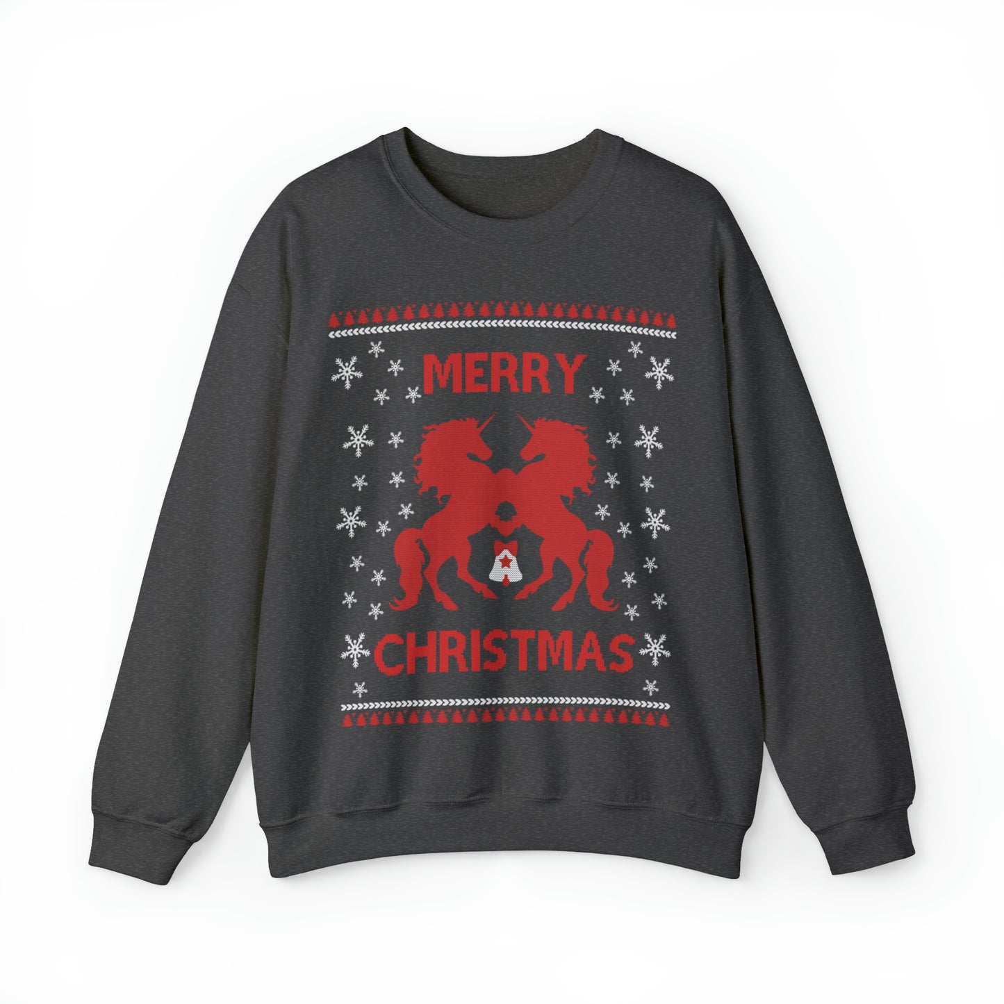 Merry Christmas Horses Christmas Ugly Sweater Sweatshirt