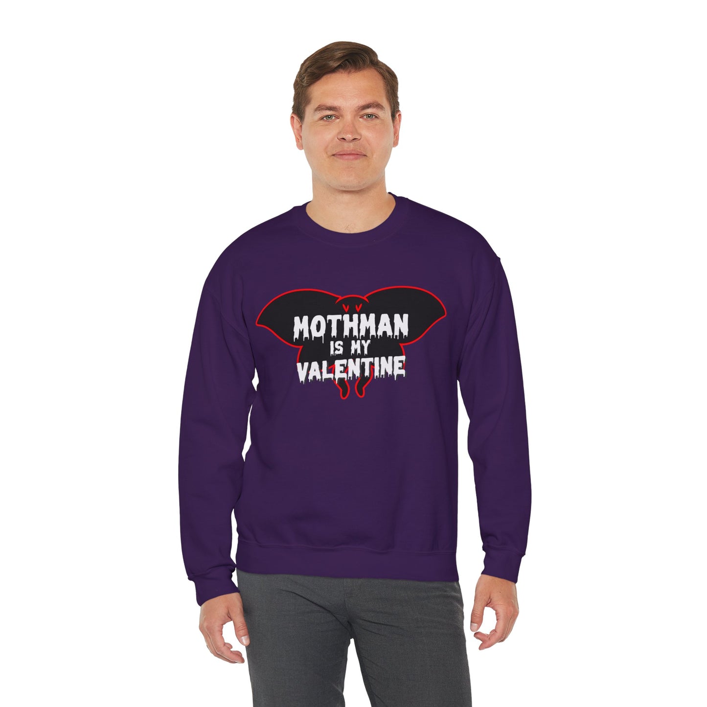 Mothman is My Valentine Sweatshirt