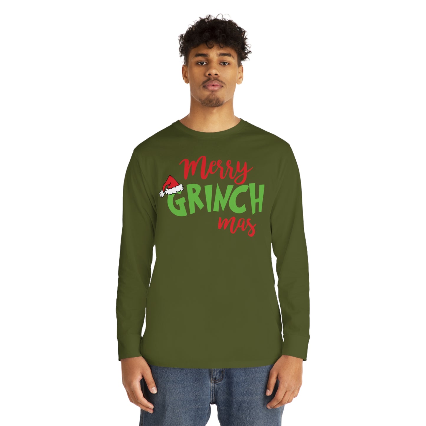 Merry Grinchmas Christmas Long Sleeve T-Shirt