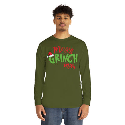 Merry Grinchmas Christmas Long Sleeve T-Shirt
