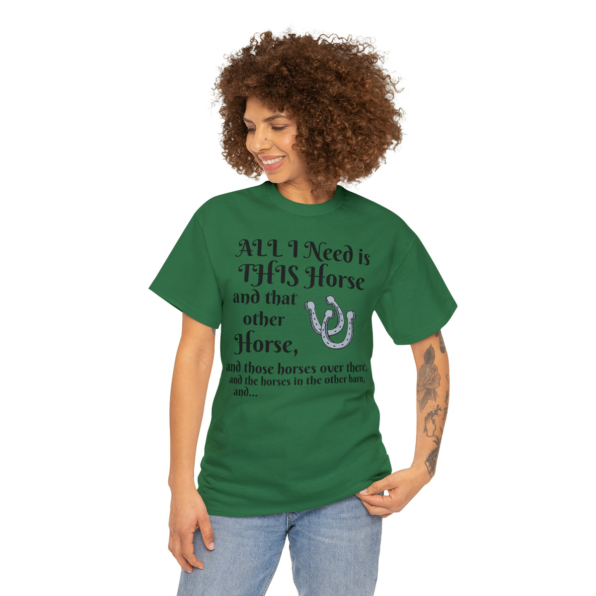 All the horses shirt Unisex Heavy Cotton Tee