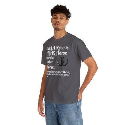 All the horses shirt Unisex Heavy Cotton Tee