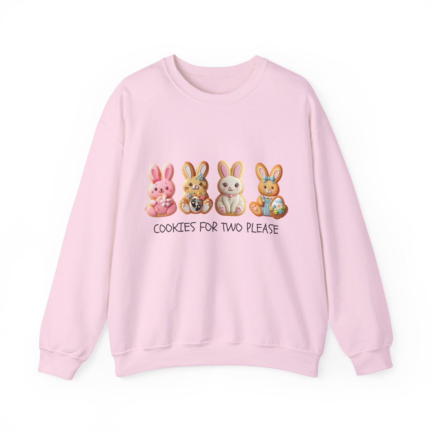 Easter Cookies For Two Pregnancy Sweatshirt