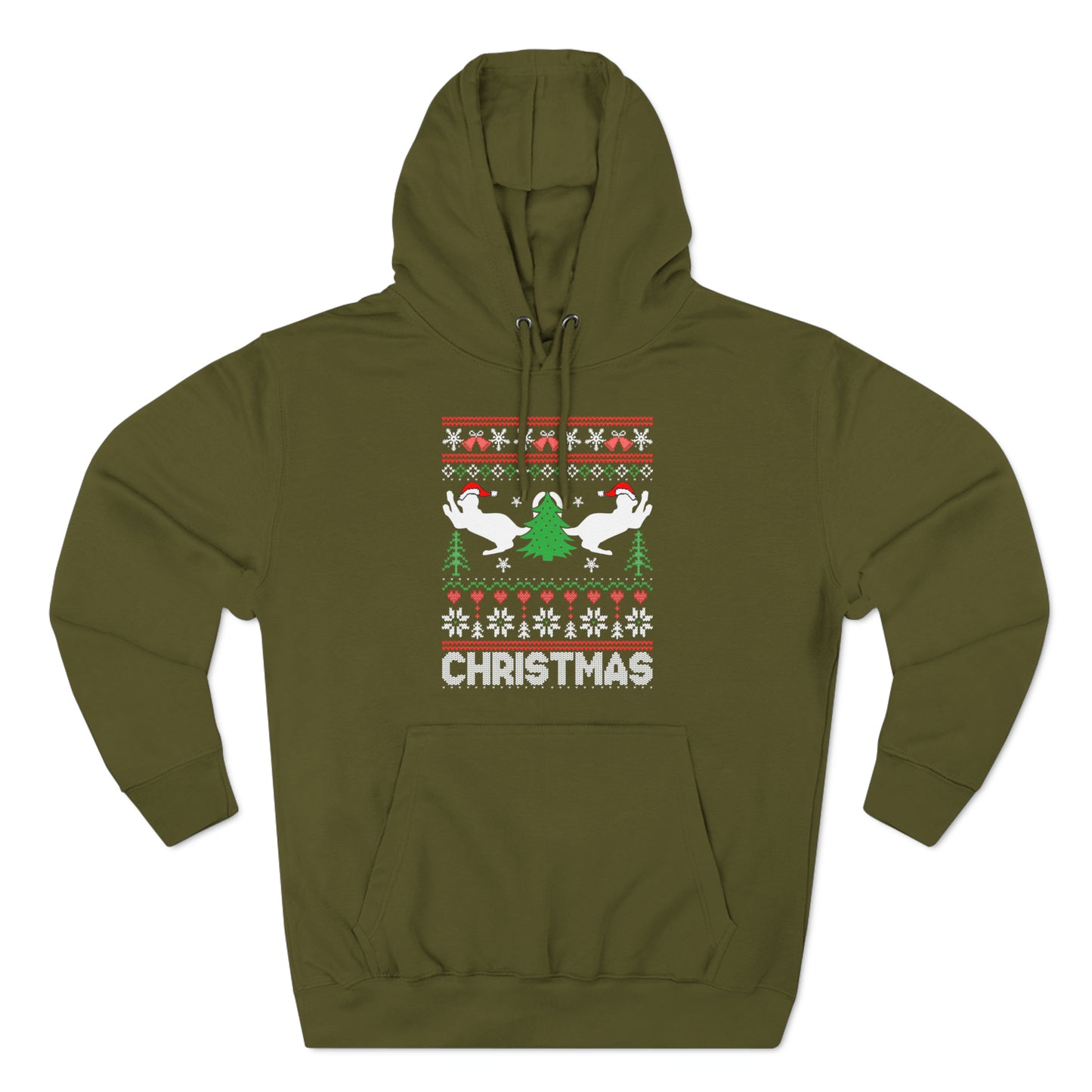 Christmas Cats Christmas Ugly Sweater Pullover Hoodie