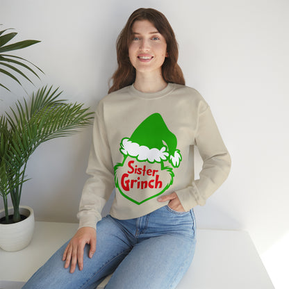 Sister Grinch Christmas Sweatshirt