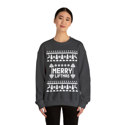 Merry Liftmas Christmas Ugly Sweater Sweatshirt