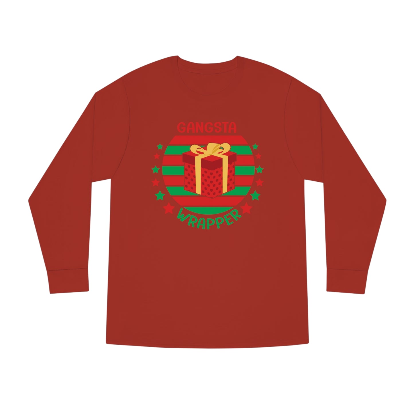 Gangsta Wrapper Christmas Long Sleeve Tee