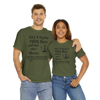 All the horses shirt Unisex Heavy Cotton Tee