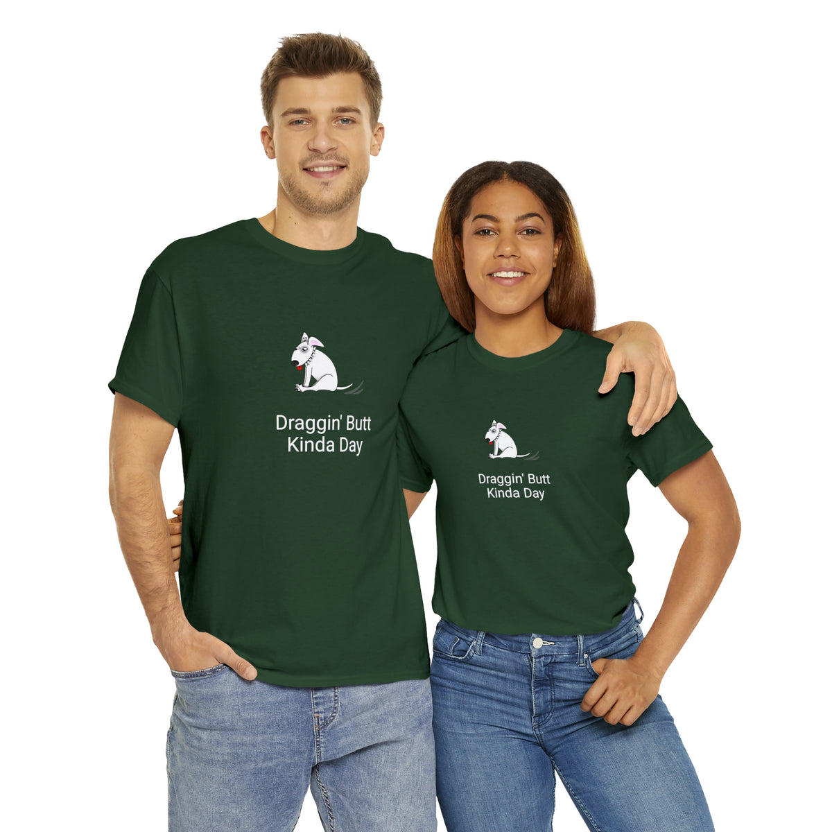Draggin Butt Kinda Day Unisex Heavy Cotton Tee