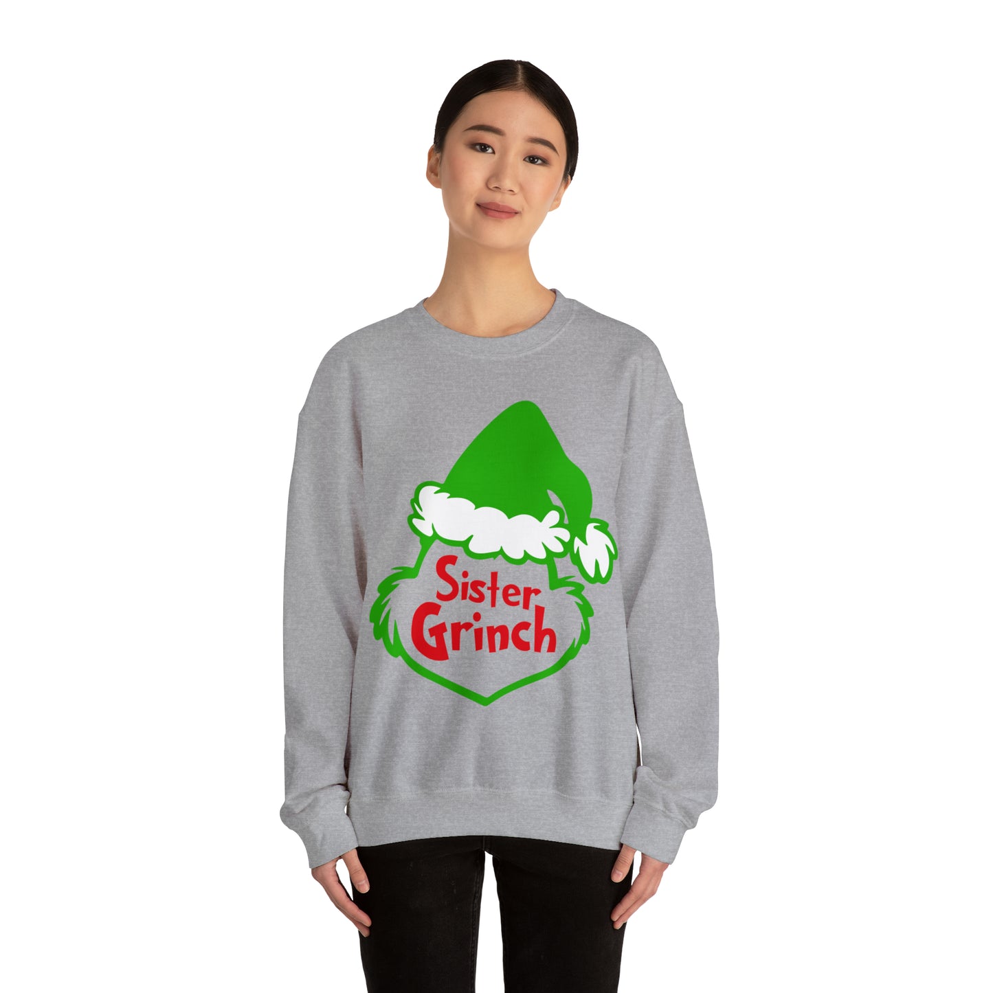 Sister Grinch Christmas Sweatshirt