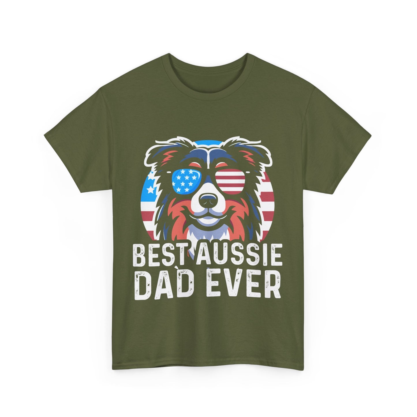 Best Aussie Dad Ever Short Sleeve Tee