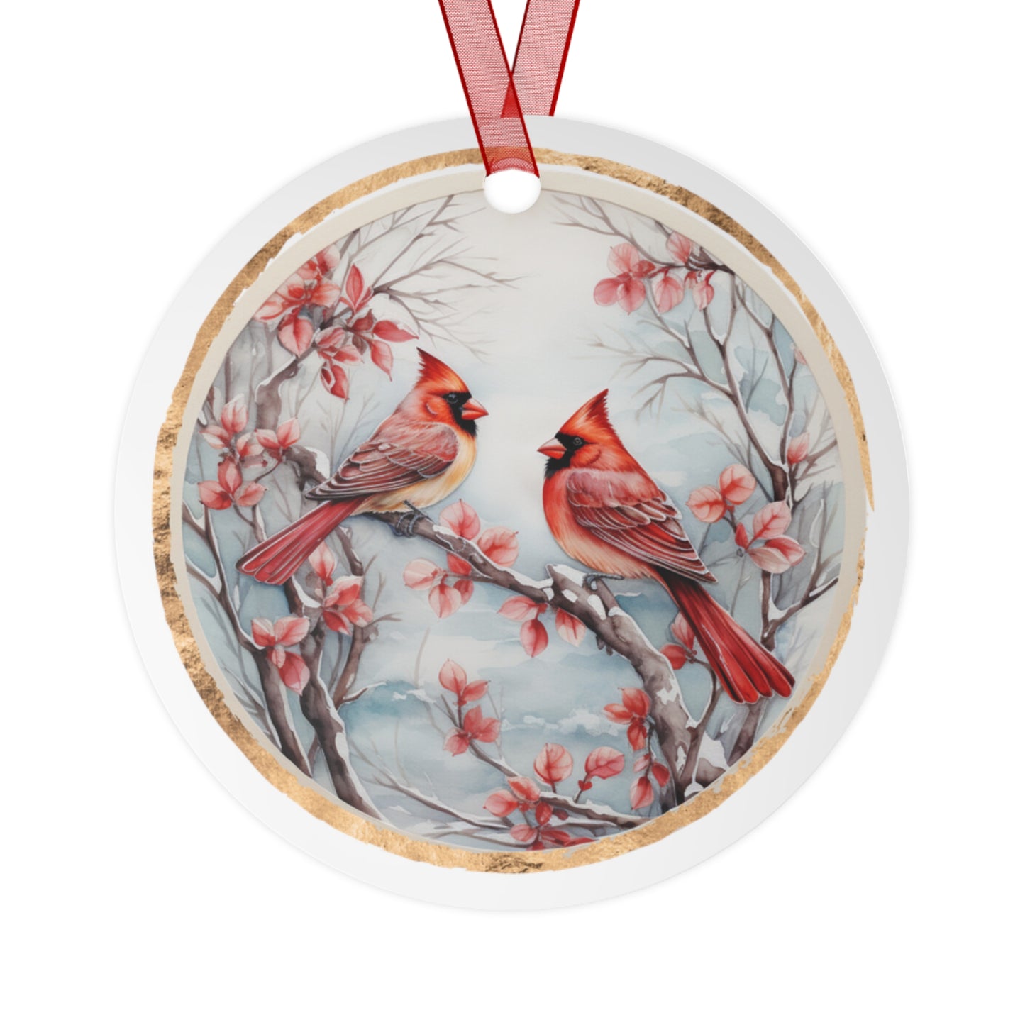 Cardinals 10 Ornament