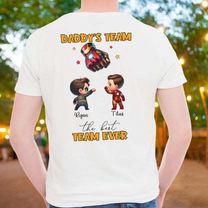 Custom Superhero Heavy Cotton T-Shirt