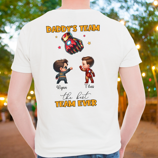 Custom Superhero Heavy Cotton T-Shirt