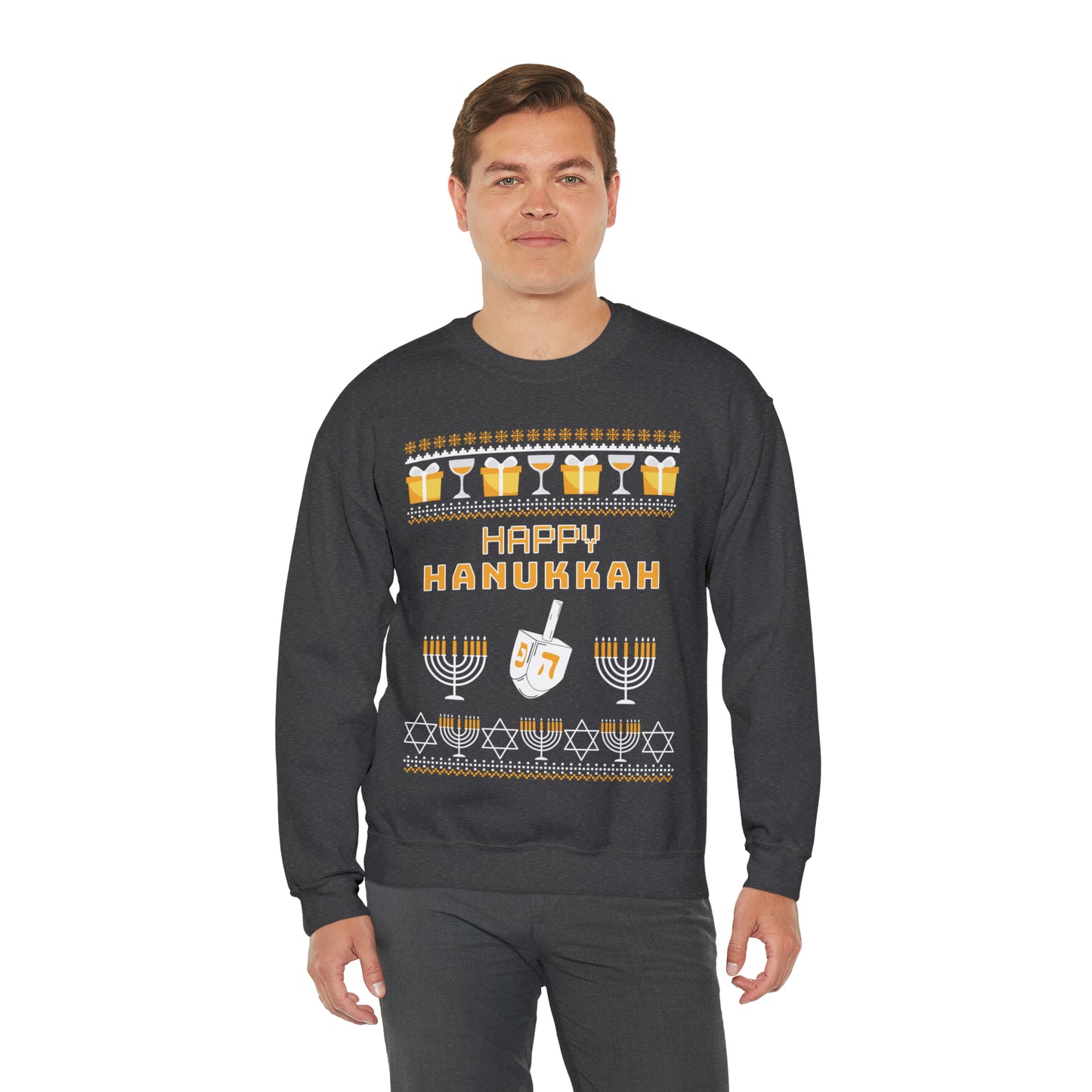 Happy Hanukkah Ugly Christmas Sweater Sweatshirt