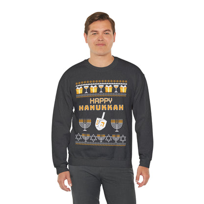 Happy Hanukkah Ugly Christmas Sweater Sweatshirt