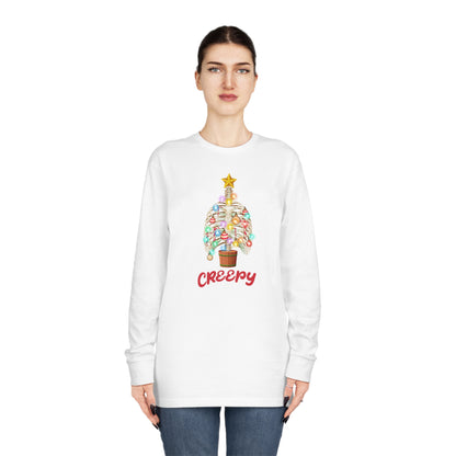 Tis The Season to be Creepy Christmas Long Sleeve Tee