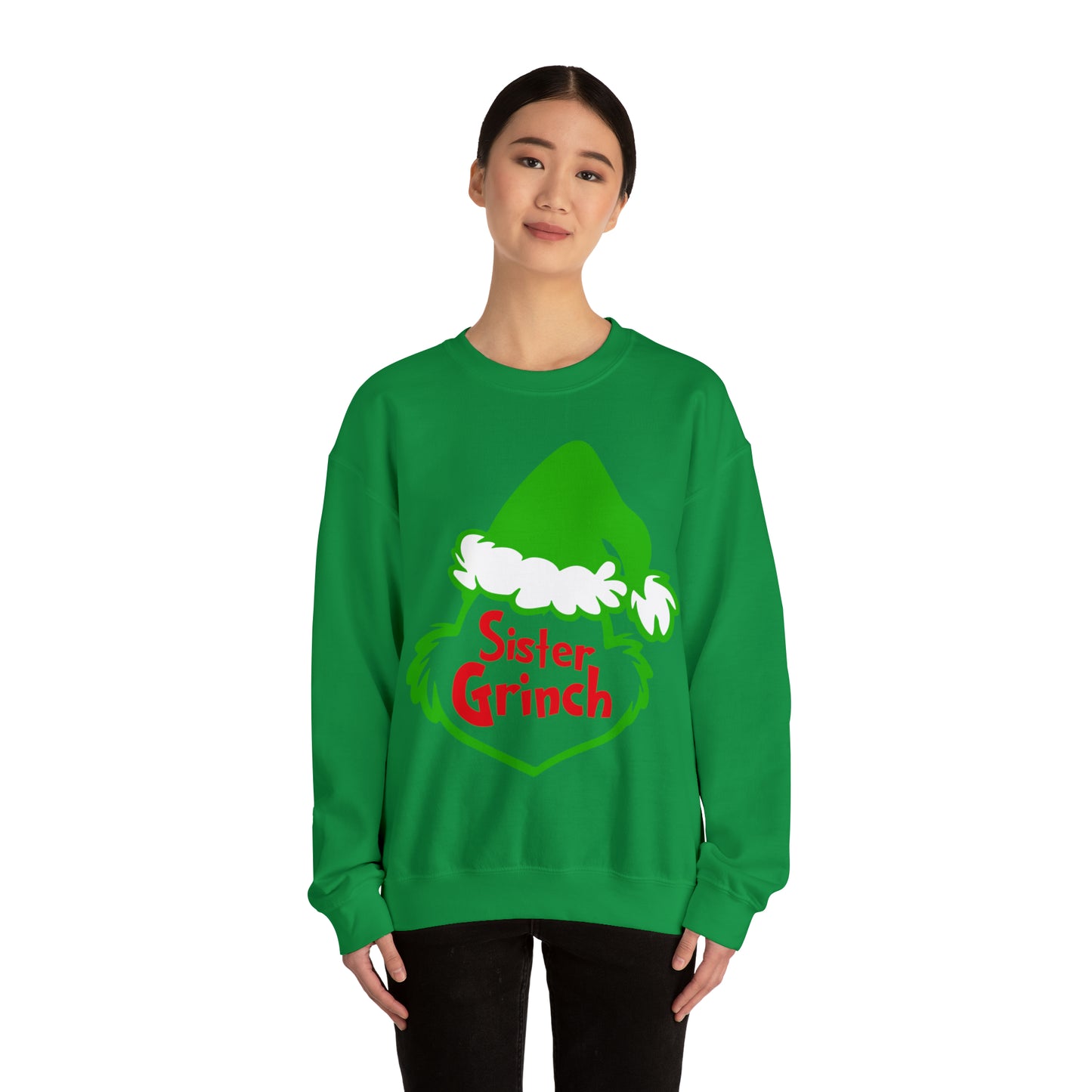 Sister Grinch Christmas Sweatshirt