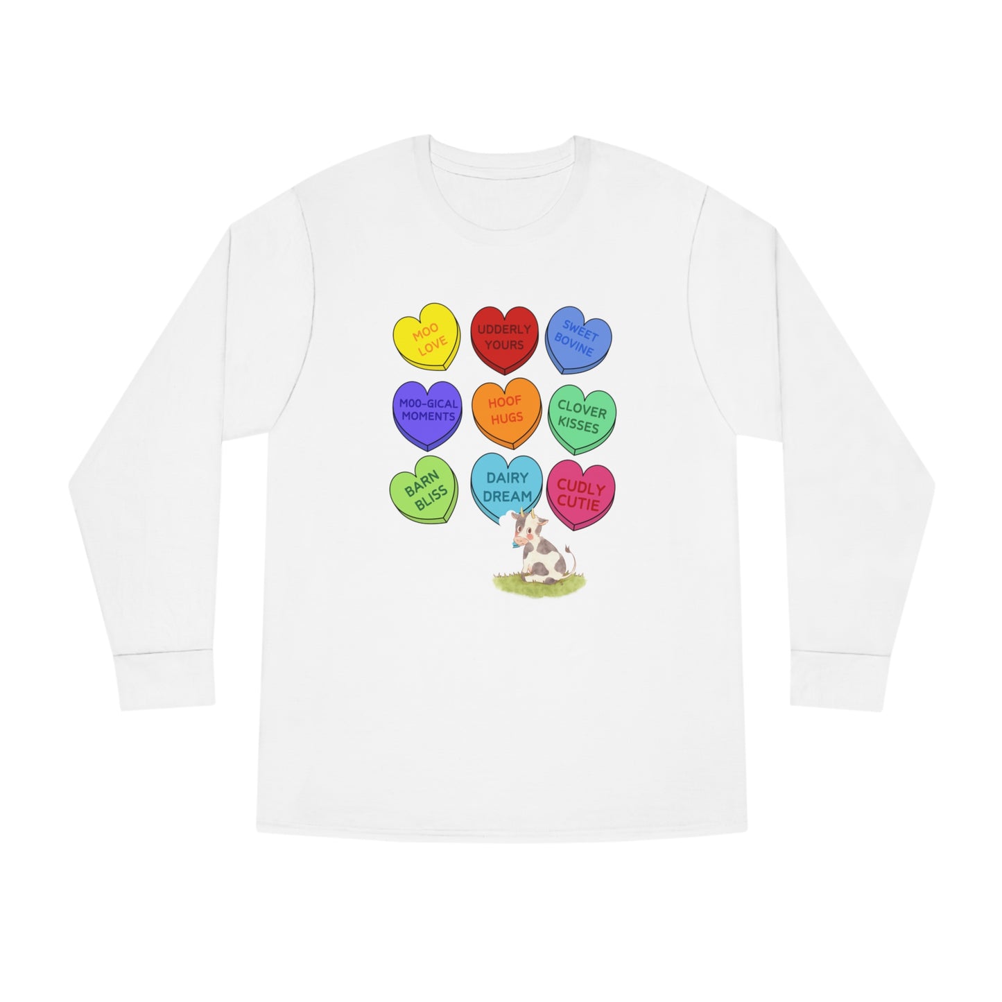 Cow Sweethearts Valentine Long Sleeve T-shirt