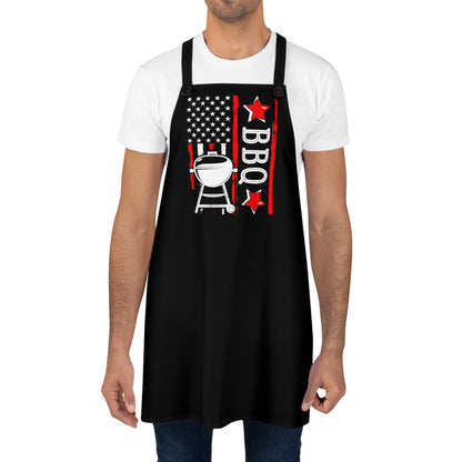 BBQ American Flag Apron