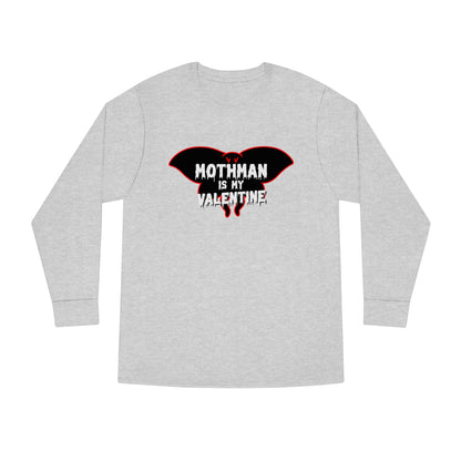 Mothman is My Valentine Long Sleeve T-shirt